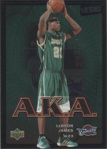 Lebron James 2003-04 Upper Deck Victory A.K.A. KING Rookie