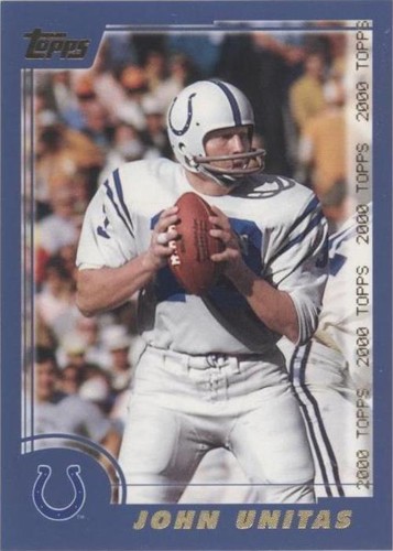 2000 Topps Johnny Unitas #19