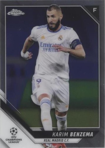 2021-22 Topps Chrome UCL Karim Benzema #79