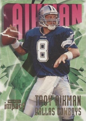 1997 Skybox Impact Troy Aikman #8