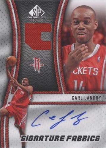 2009-10 SP Game Used - Carl Landry #SF-CL