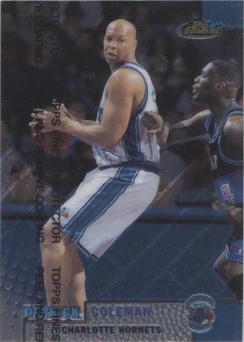 1999-00 Topps Finest - Derrick Coleman #44