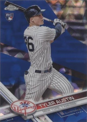 2017 Topps Chrome Sapphire Edition - Tyler Austin #43