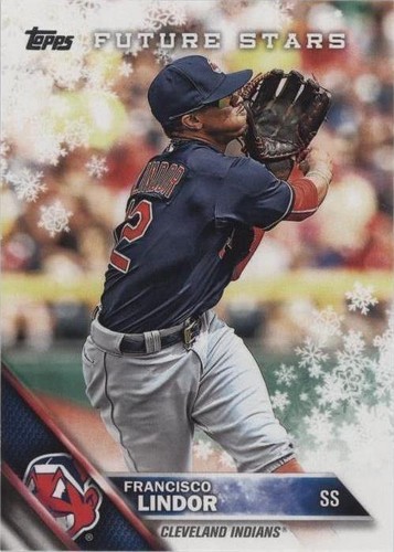 2016 Topps Holiday - Francisco Lindor #HMW148