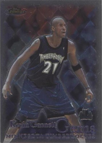 2000-01 Topps Finest - Kevin Garnett #167