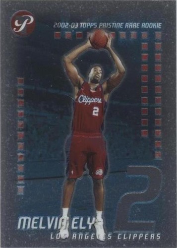 2002-03 Topps Pristine - Melvin Ely #86