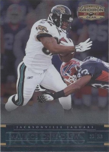 2007 Donruss Gridiron Gear Maurice Jones-Drew #85