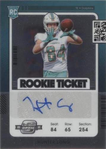 2021 Panini Contenders Optic Hunter Long #171
