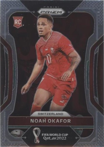 okafor panini prizm Qatar RC 99シリ　ラストNo 2022 Panini Prizm FIFA World Cup Qatar, Noah Okafor RC