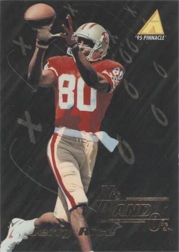 1995 Pinnacle Club Collection Jerry Rice #196
