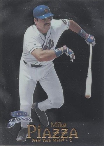 ミュージック '99 Fleer Brilliants Pulsars Mike Piazza $_12.JPG
