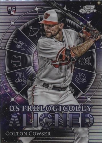 Topps - 75枚限定 Topps Chrome Colton Cowser PSA 9 PSA 9 - 2024 Topps Chrome Cosmic COLTON COWSER RC Green Dust