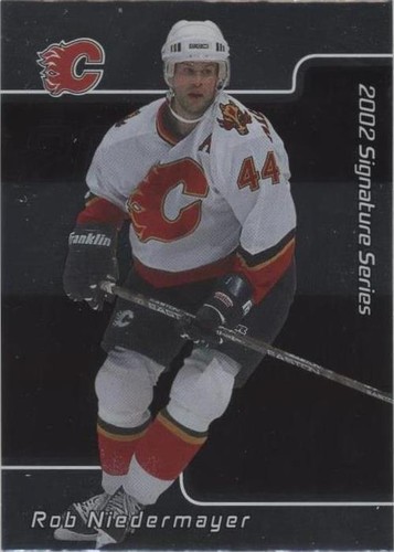 2001-02 In the Game Be A Player Signature Series - Rob Niedermayer #151