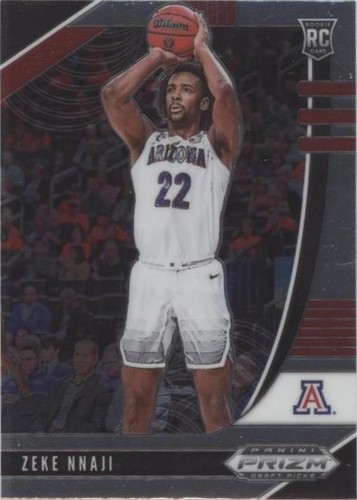 Zeke Nnaji 2020 Prizm Draft Picks Blue /199 Card #34 Arizona | eBay