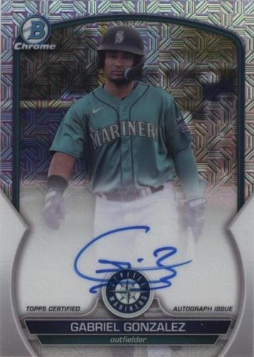 2023 Bowman Chrome - Gabriel Gonzalez #BCMA-GG