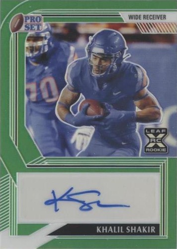 2022 Leaf Pro Set Metal Khalil Shakir #PA-KS1