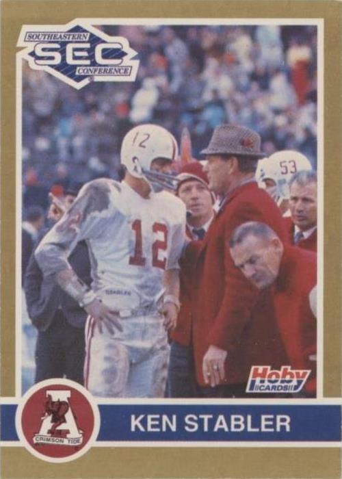 1991 Hoby Stars of the SEC Ken Stabler #25