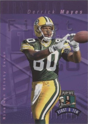 1997 Playoff First & Ten Derrick Mayes #59