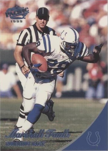 1999 Pacific Marshall Faulk #165
