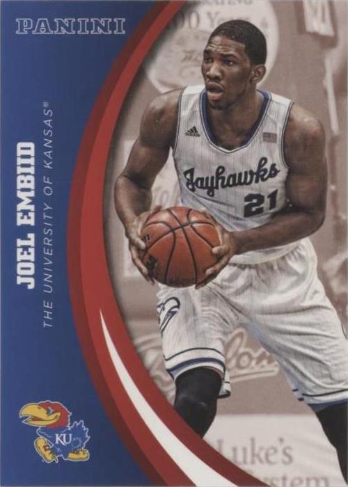 2016 Panini Kansas Jayhawks — Джоэл Эмбиид No26
