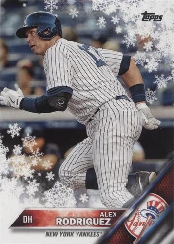 2016 Topps Holiday - Alex Rodriguez #HMW20