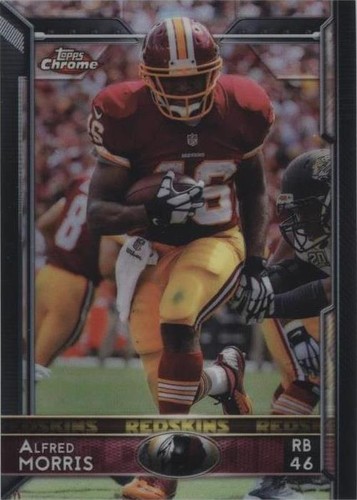 2015 Topps Chrome Alfred Morris #57