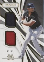 2021 Panini Immaculate Collection - José Abreu #ID-JA