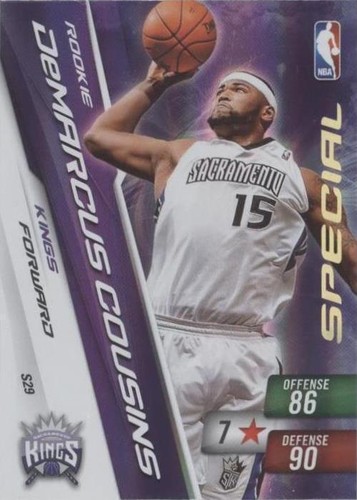 2010-11 Panini Adrenalyn XL - DeMarcus Cousins #S29
