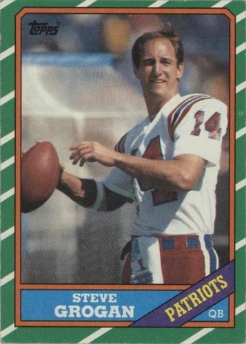 1986 Topps Steve Grogan #31