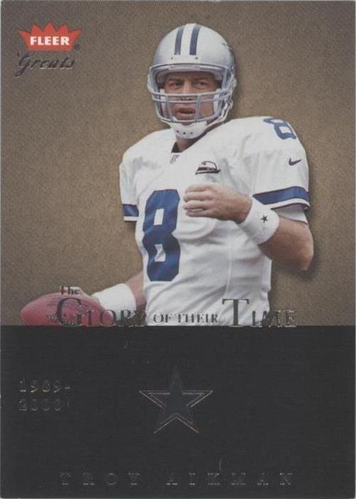 2004 Fleer Greats Troy Aikman #2 GOT