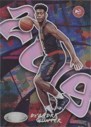 DE'ANDRE HUNTER 2019-20 Panini NBA Hoops ROOKIE RC IN HAND