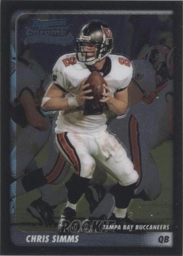 2003 Bowman Chrome Chris Simms #201
