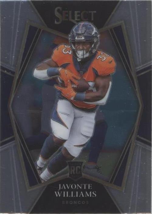 2021 Panini Select Javonte Williams #157