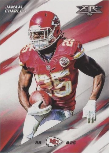 2015 Topps Fire Jamaal Charles #6