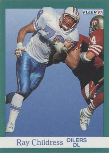 1991 Fleer Ray Childress #58