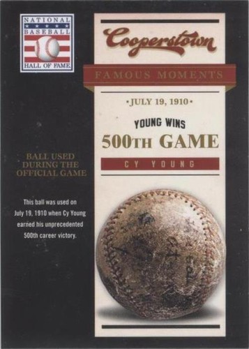 2012 Panini Cooperstown - Cy Young #20