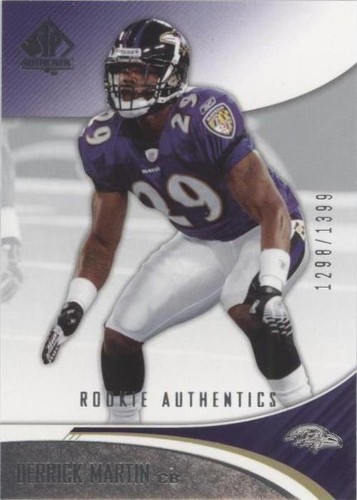 2006 SP Authentic Derrick Martin #143