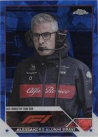 2023 Topps Chrome Sapphire Edition Formula 1 - Alessandro Alunni Bravi #100