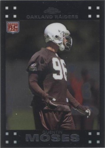 2007 Topps Chrome Quentin Moses #TC235