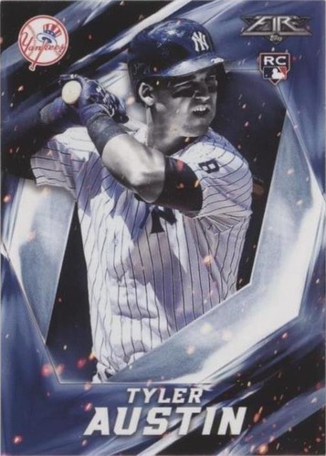 2017 Topps Fire - Tyler Austin #183