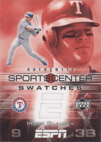 2005 Upper Deck ESPN - Hank Blalock #GU-HB