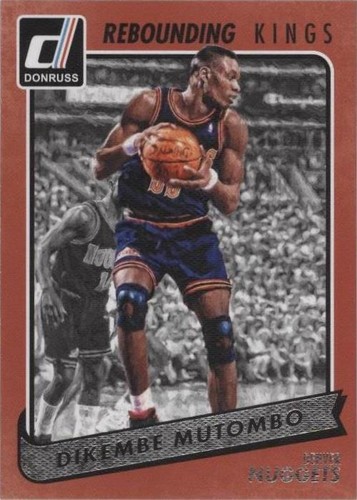 2015-16 Panini Donruss - Dikembe Mutombo #8