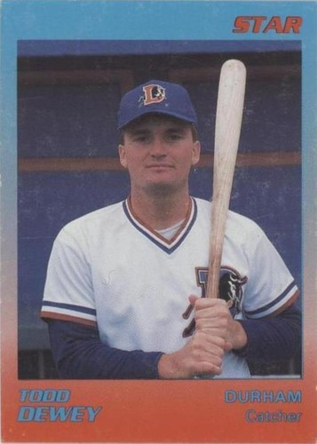 1989 Star Durham Bulls Blue/Orange - Todd Dewey #10