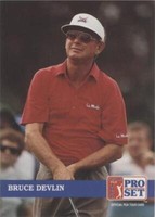1992 Pro Set Golf - Bruce Devlin #251