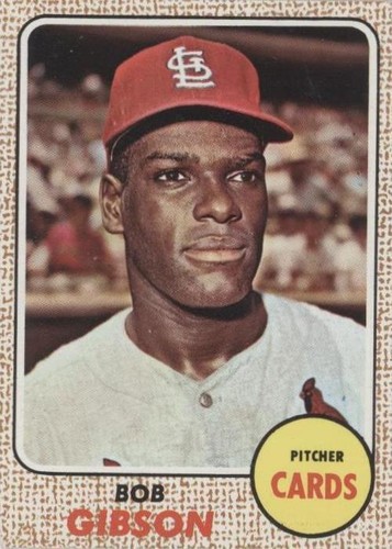 1968 Topps - Bob Gibson #100