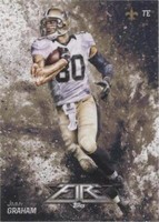 2014 Topps Fire Jimmy Graham #50