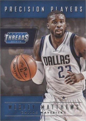 2015-16 Panini Threads - Wesley Matthews #18