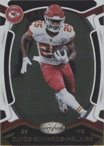 2021 Panini Certified Clyde Edwards-Helaire #44