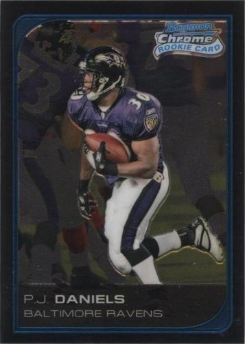 2006 Bowman Chrome P.J. Daniels #101