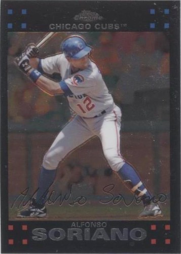 2007 Topps Chrome - Alfonso Soriano #109